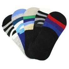 Pack Of 5 Loafer Socks For Men- Multicolor