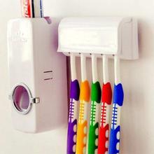 Touch Me Automatic Toothpaste Dispenser Toothbrush Holder