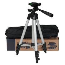 Universal Aluminum Portable Digital Camera Tripod Stand  -  SILVER AND BLACK