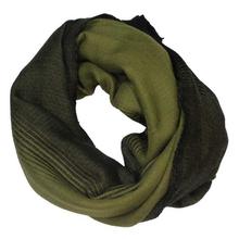 Digital Green/Black Pashmina Shawl (Unisex)