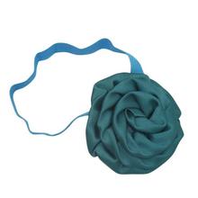 Blue Rose Flower Headband For Girls