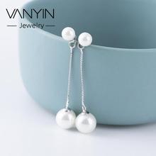 Pearl earrings_Wan Ying Jewelry Pearl Earrings s925 sterling