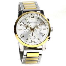 Romanson TM0334HM Sports Analog Silver Dial Watch For Men- Silver/Gold