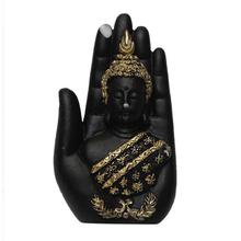 White Buddha Hand Design Fridge Magnet