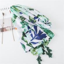 Korean Style Sun Protection Premium Printed Scarves For