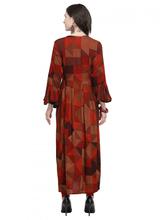 Stylee Lifestyle Brown Rayon Printed Kurti (5034)