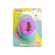 Pink Fern Shaped Craft Punch For Kids - Medium