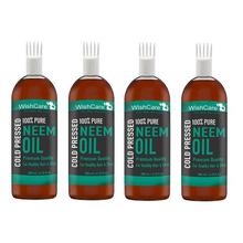 Wishcare Cold Pressed Neem Oil - 100% Pure Wild Crafted -