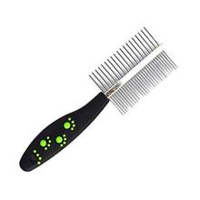 PSK Double Side Needle Deshedding Trimmer Pet Grooming Brush