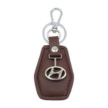 Brown Hyundai Logo Design Keyring