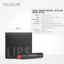 SALE-FOCALLURE Matte Lipstick Set Rich Color Velvet