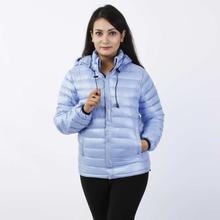 Light Blue Silicon Down Jacket