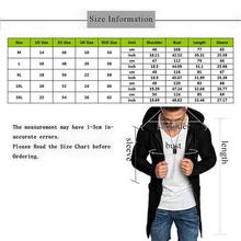 SALE- New Mens Hooded Solid Trench Coat Jacket Cardigan Long