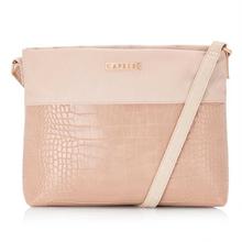 Caprese Glenn Sling Large (E) Powder Peach Handbags For Women