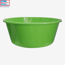 Bagmati Green 24" Round Plain Plastic Wash Basin - 2401