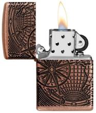 Zippo World Map Design (29853) - (ZIP1)