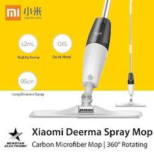 Original Deerma Spray Mop 360 Degree Rotating Handheld Mijia Water Spray Mop Home Cleaning Sweeper Mopping Dust Cleaner