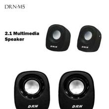 DRN M-5 2.1 Channel USB 2.0 Multimedia Speaker - Black