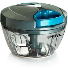 Nova Quick Cut Small Plastic Handy Chopper, Grey