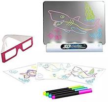 Magic 3D Drawing Board For Kids-Multicolor