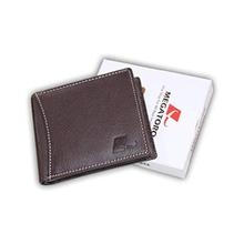 MEGATORO Brown Men's Leather Wallet