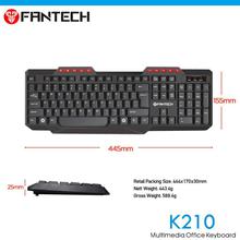 FANTECH K210 Multimedia USB Keyboard