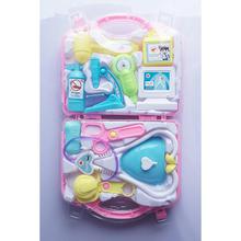 Doctor Play Set Toy With Medical Equipments In Medical Suitcase