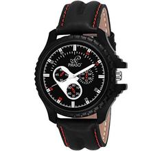 SALE-PIRASO Analogue Black Dial Men's and Boy's Watch -Combo