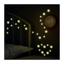 Night luminous Adhesive Fluorescent Stars Wall Decals