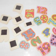 Magnetic Wooden Number Blocks For Kids