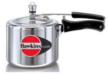 Hawkins Silver Aluminum Classic Pressure Cooker Tall (CL3T)- 3 Litre