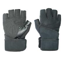 Moto Black Gym Gloves