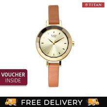 Titan Raga Viva Champagne Dial Analog Watch For Women - 2575YL01