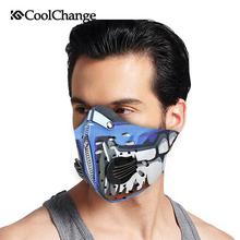 CoolChange Cycling Mask With Filter 9 Colors Half Face