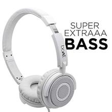 boAt Bass Heads 900 Wired Headphones with Mic (White)