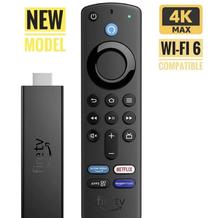 Amazon Fire TV Stick 4K Max  Wi-Fi 6 Compatible, with all-new Alexa Voice Remote (includes New app button & TV controls Remote),