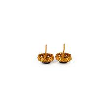 Small Tourmaline Thaka Stud Earrings For Women