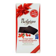 Belgian No Sugar Added Dark Chocolate (100gm)