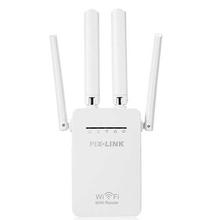 PIXLINK 300Mbps WR09 Wireless WIFI Router WIFI Repeater Booster Extender Home Network 802.11b/g/n RJ45 2 Ports Wilreless-N Wi-fi