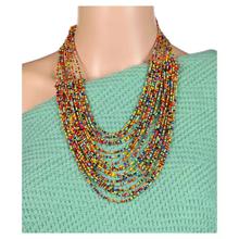 Multi-color Multilayered Beads Woven Pote For Women