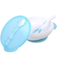 Kidsme Suction Bowl With Spoon Set