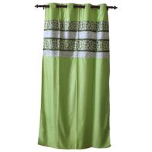 Abstract Pattern Cotton Fabric Window/Door Curtain - (Pink/Light Green)