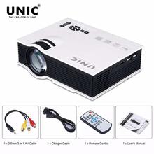 UNIC UC40 800 x 480 Pixels Micro Projector HD 1080P 800 Lumens