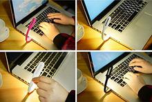 Flexible USB LED Light Lamp for Computer Keyboard Reading Notebook PC Laptop