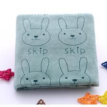 Rabbit Microfiber Baby Kids Beach Bath Towel For Bathing Swimming Absorbent Drying