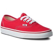 Vans Red VN000EE3RED Authentic Lace Up Shoes (Unisex) - 901169
