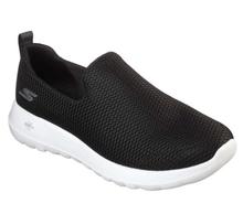 Skechers Black/White Gowalk Max Slip On Shoes For Men - 54600-BKW