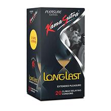 Kamasutra Climax Delaying Latex Condoms [20 pieces]