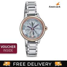 Fastrack Analog Silver Dial Women's Watch - 6132KM01