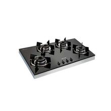 Alda 174 IN Built-in Hob BHA Frame Glass Auto Ignition Gas Stove Cooktop - Black